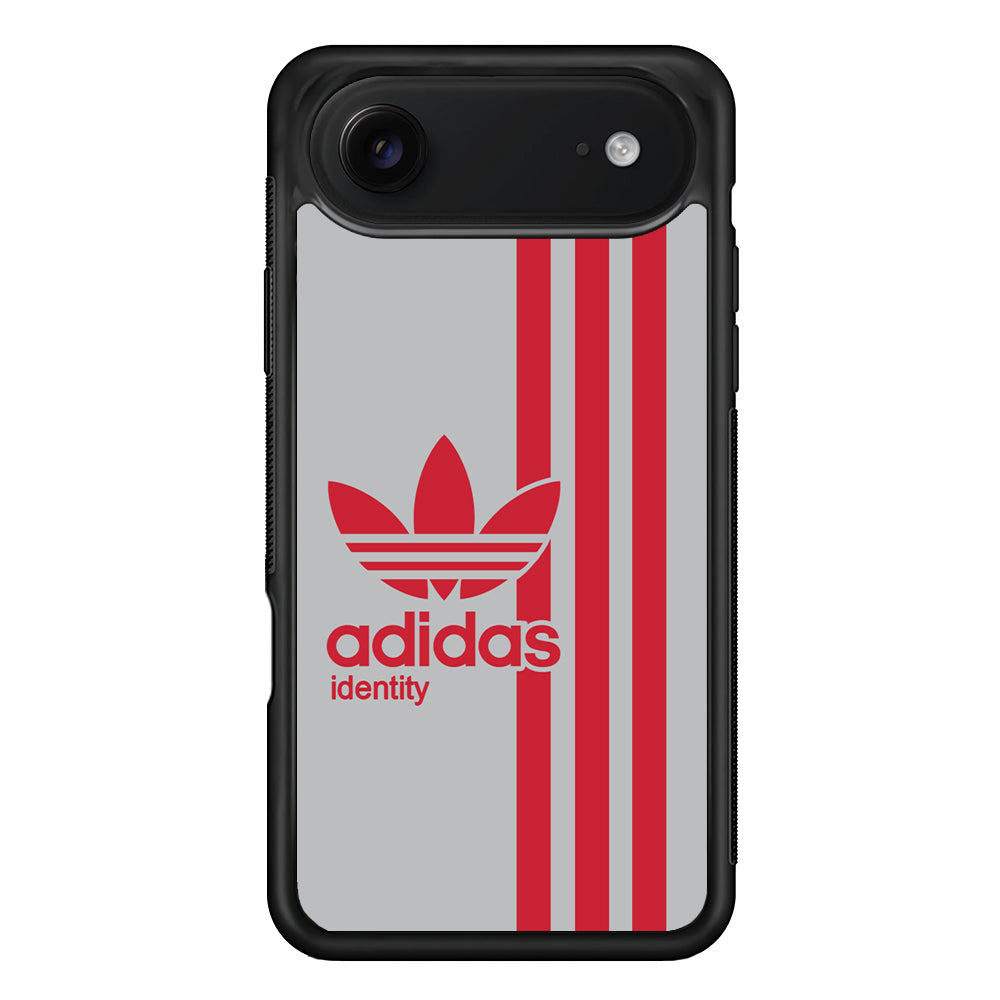 Adidas Red Identity iPhone 17 Air Case | Protective Case for iPhone 17 Air