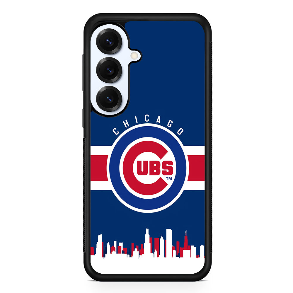 Chicago Cubs Logo Samsung Galaxy S25 Plus Case | Slim Rubber Cover for Samsung Galaxy S25 Plus