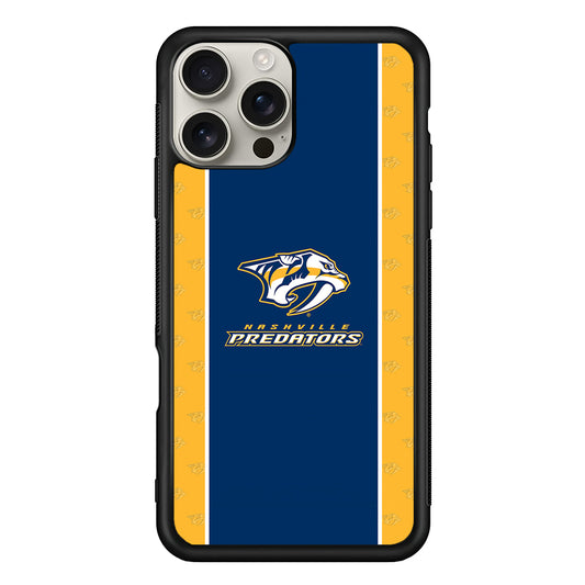 Nashville Predators Logo iPhone 16 Pro Max Case | Stylish Protective Case for iPhone 16 Pro Max