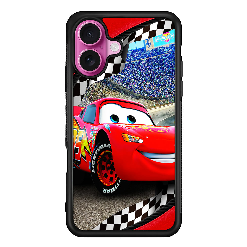 Lightning McQueen Pinata iPhone 17 Case | Slim Protective Rubber Phone Cover