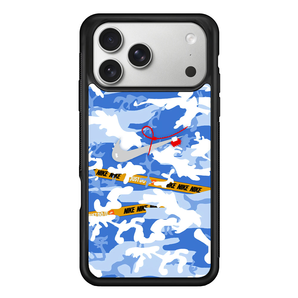 Nike Cloudy Sky Camo iPhone 17 Pro Case | Slim Protective Case for iPhone 17 Pro