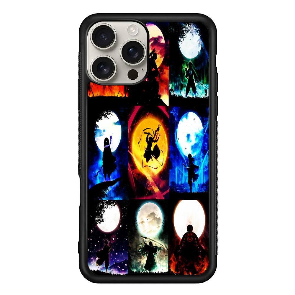 Demon Slayer Character Collage iPhone 16 Pro Max Case | Stylish Protective Case for iPhone 16 Pro Max
