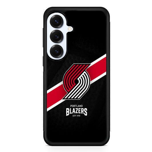 Portland Trail Blazers Logo Samsung Galaxy S25 Plus Case | Slim Rubber Cover for Samsung Galaxy S25 Plus