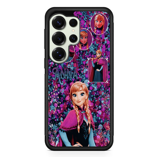 Princess Anna Frozen Art Samsung Galaxy S25 Ultra Case | Durable Rubber Case for Samsung Galaxy S25 Ultra