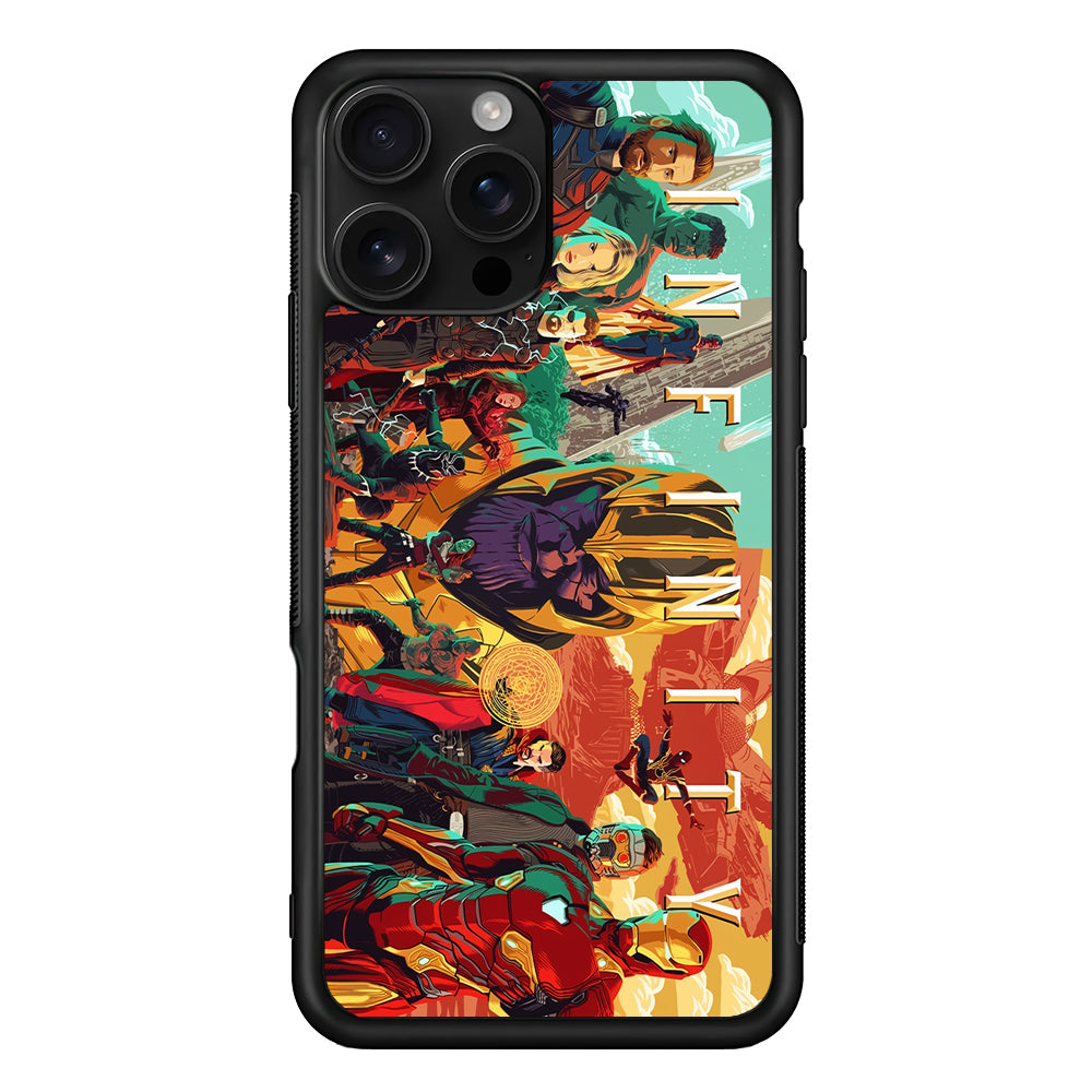 Marvel Infinity Comics Avengers iPhone 16 Pro Case | Durable Protective Case for iPhone 16 Pro