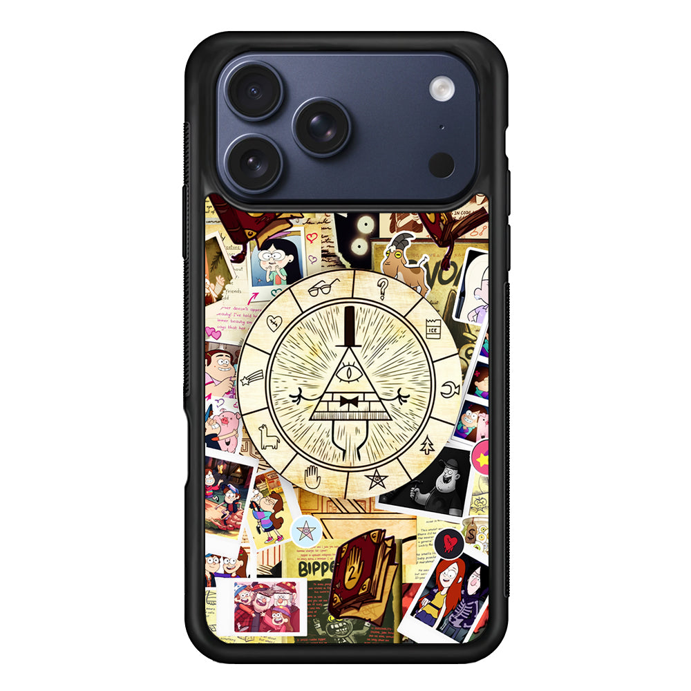 Gravity Falls Bill Cipher Wheel iPhone 17 Pro Max Case | Slim Protective Cover for iPhone 17 Pro Max