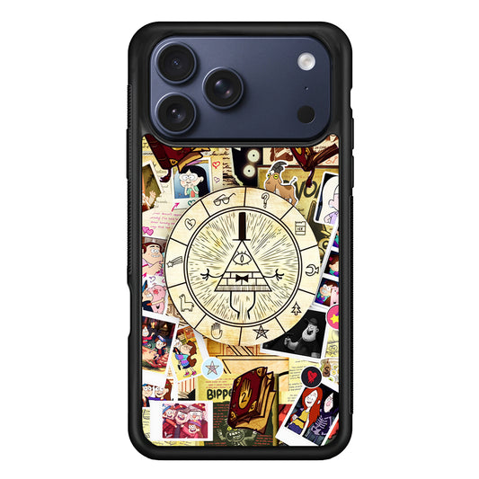 Gravity Falls Bill Cipher Wheel iPhone 17 Pro Max Case | Slim Protective Cover for iPhone 17 Pro Max
