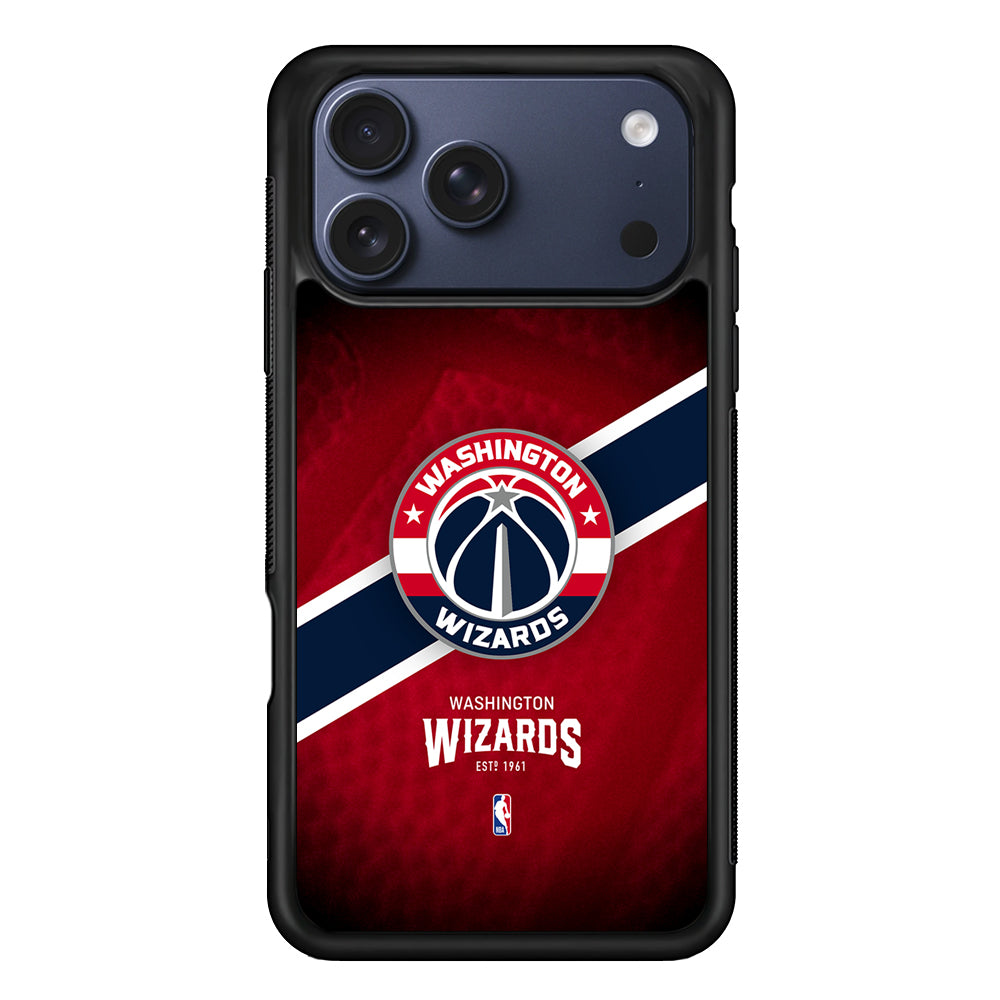 Washington Wizards Logo iPhone 17 Pro Max Case | Slim Protective Cover for iPhone 17 Pro Max