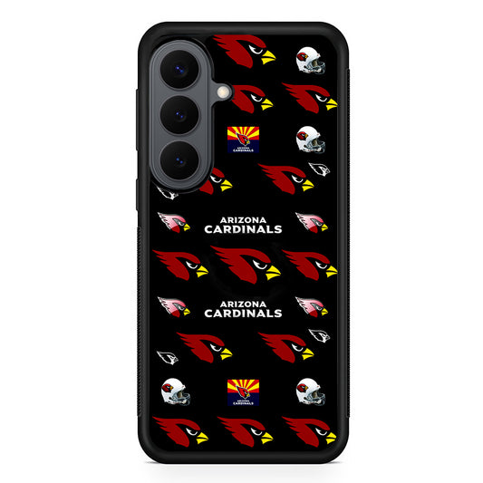 Arizona Cardinals Pattern Samsung Galaxy S26 Plus Case | Slim Rubber Case for Samsung Galaxy S26 Plus