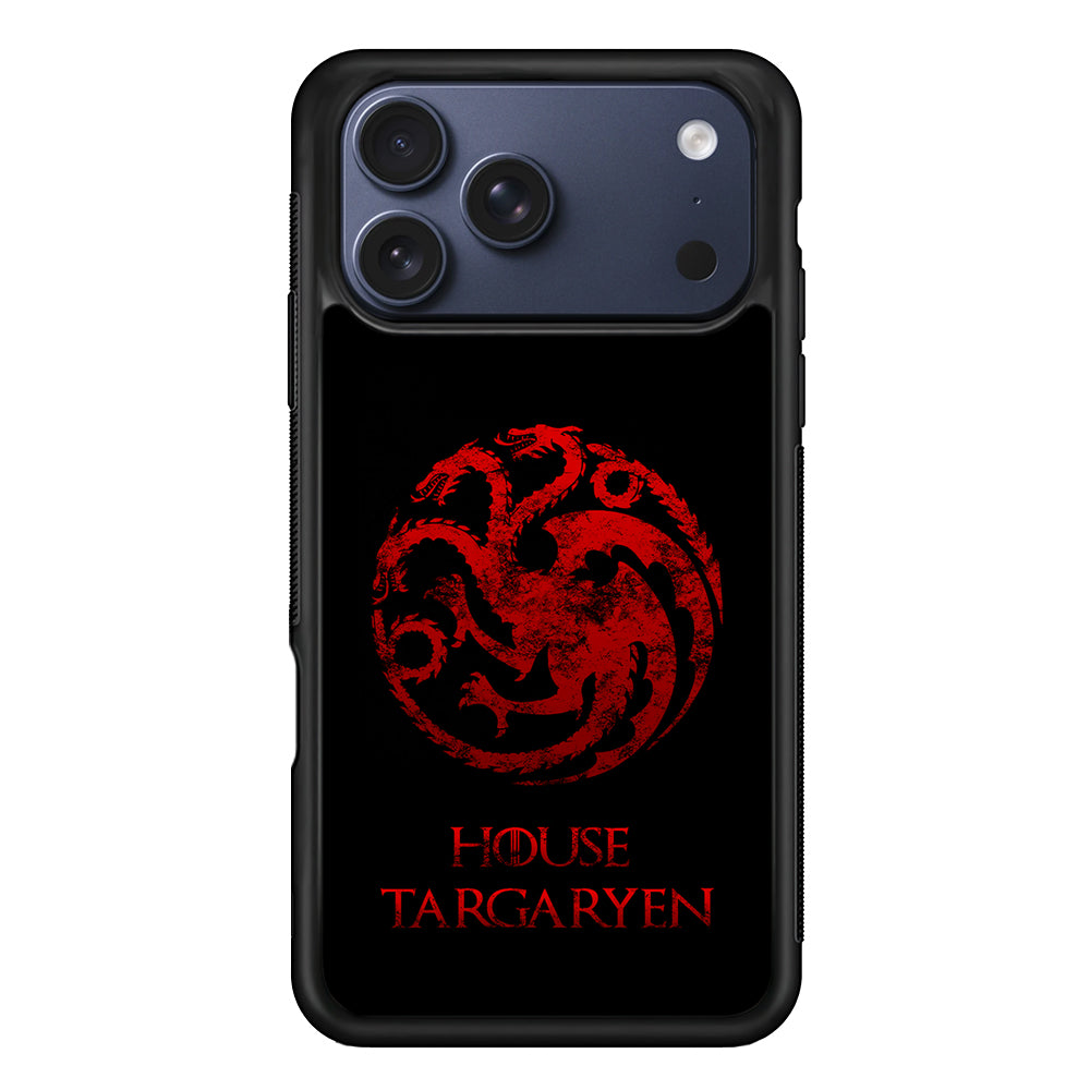 House Targaryen Symbol iPhone 17 Pro Max Case | Slim Protective Cover for iPhone 17 Pro Max