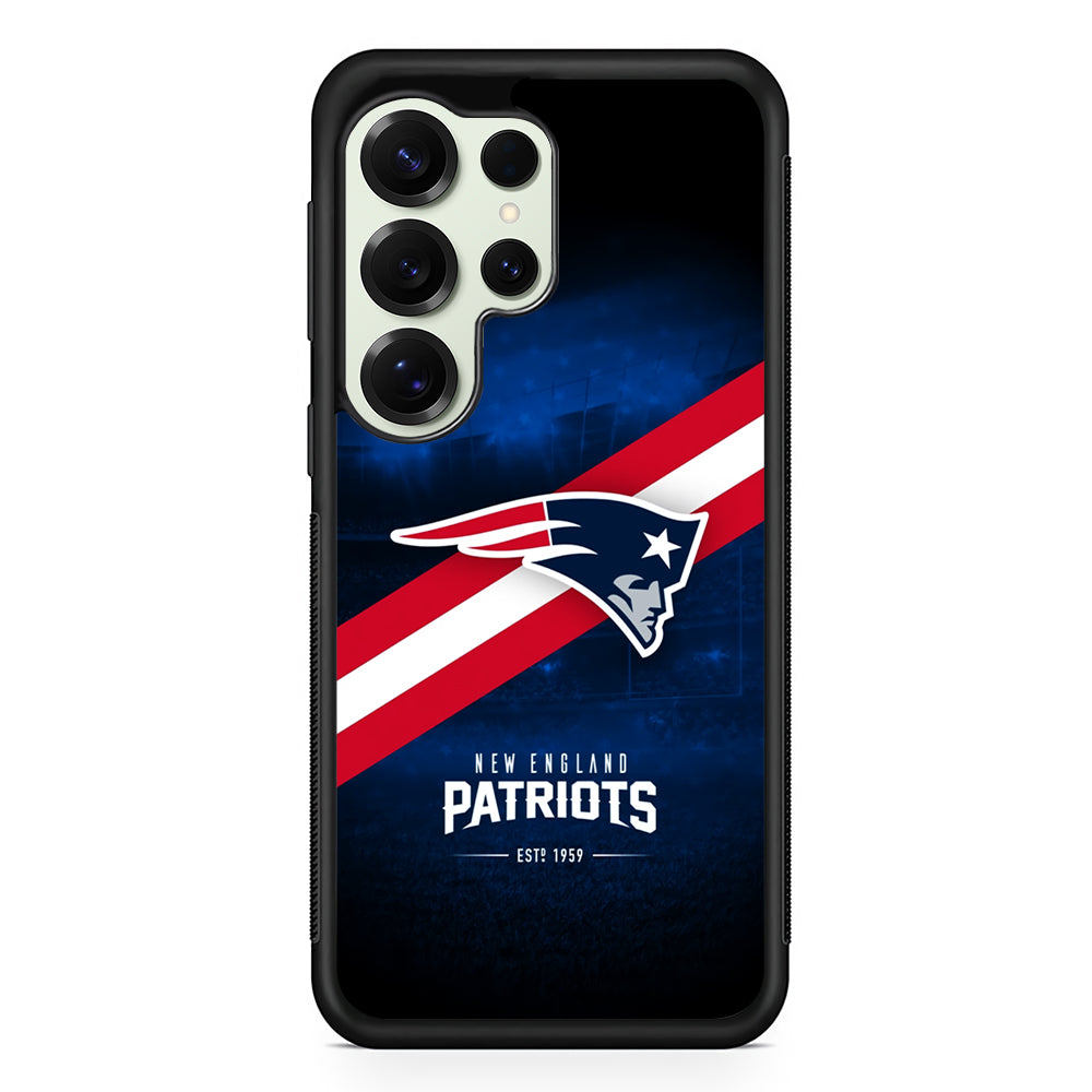 New England Patriots Est 1959 Samsung Galaxy S25 Ultra Case | Durable Rubber Case for Samsung Galaxy S25 Ultra