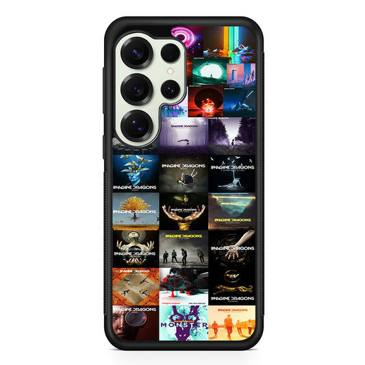 Imagine Dragons Album Collection Samsung Galaxy S25 Ultra Case | Durable Rubber Case for Samsung Galaxy S25 Ultra