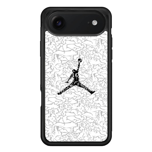 Air Jordan Gray Abstract Pattern iPhone 17 Air Case | Protective Case for iPhone 17 Air
