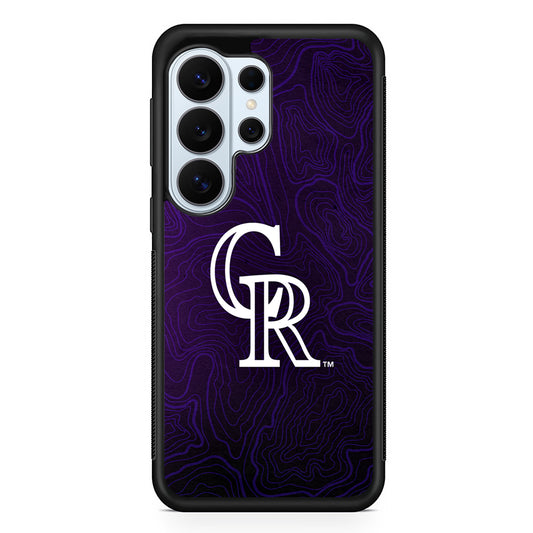 Colorado Rockies Abstract Samsung Galaxy S26 Ultra Case | Protective Phone Cover