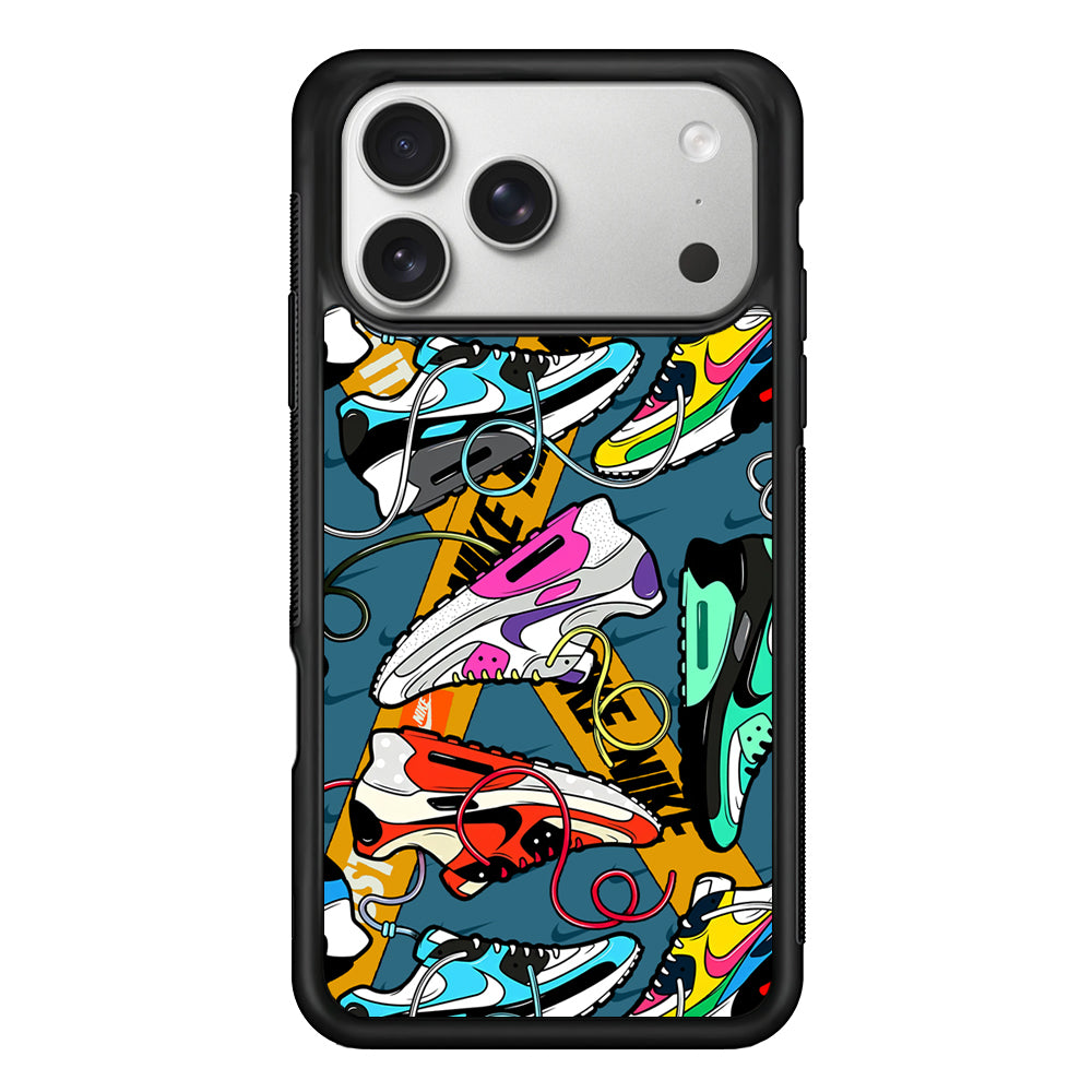 Nike Twister Shoelaces iPhone 17 Pro Case | Slim Protective Case for iPhone 17 Pro