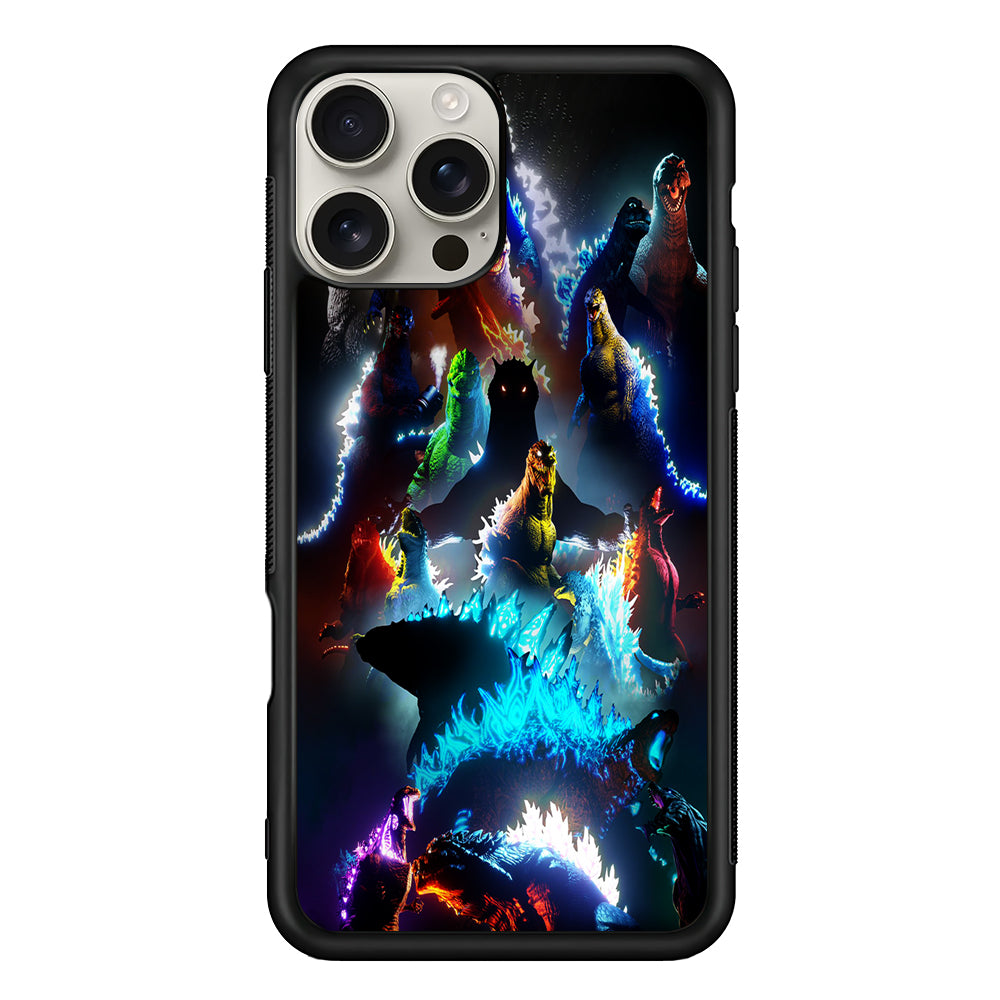 Godzilla Through The Years iPhone 16 Pro Max Case | Stylish Protective Case for iPhone 16 Pro Max