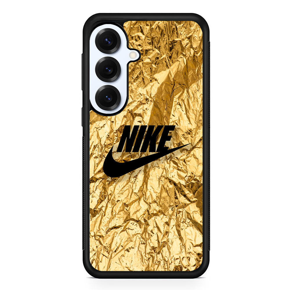 Nike Gold Paper Samsung Galaxy S25 Plus Case | Durable Samsung Galaxy S25 Plus Phone Case