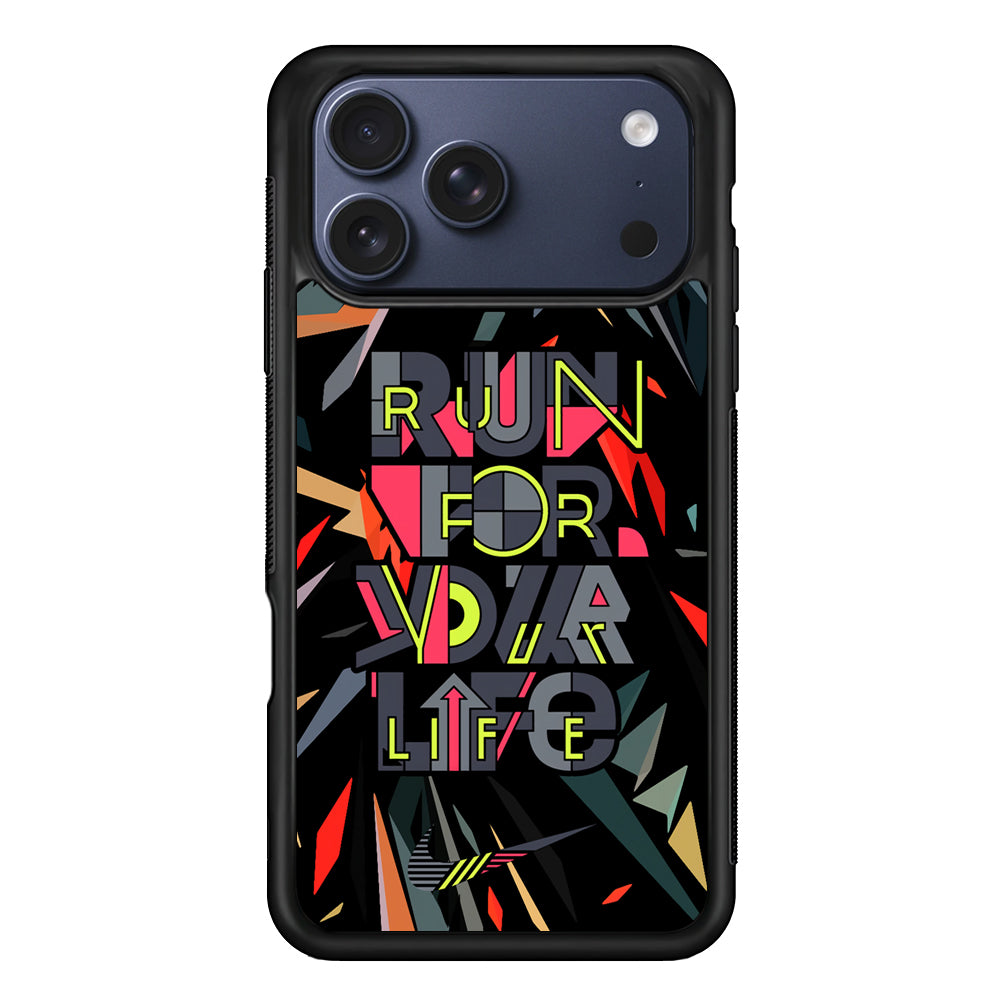 Nike Run for Life iPhone 17 Pro Max Case | Durable Rubber Case for iPhone 17 Pro Max