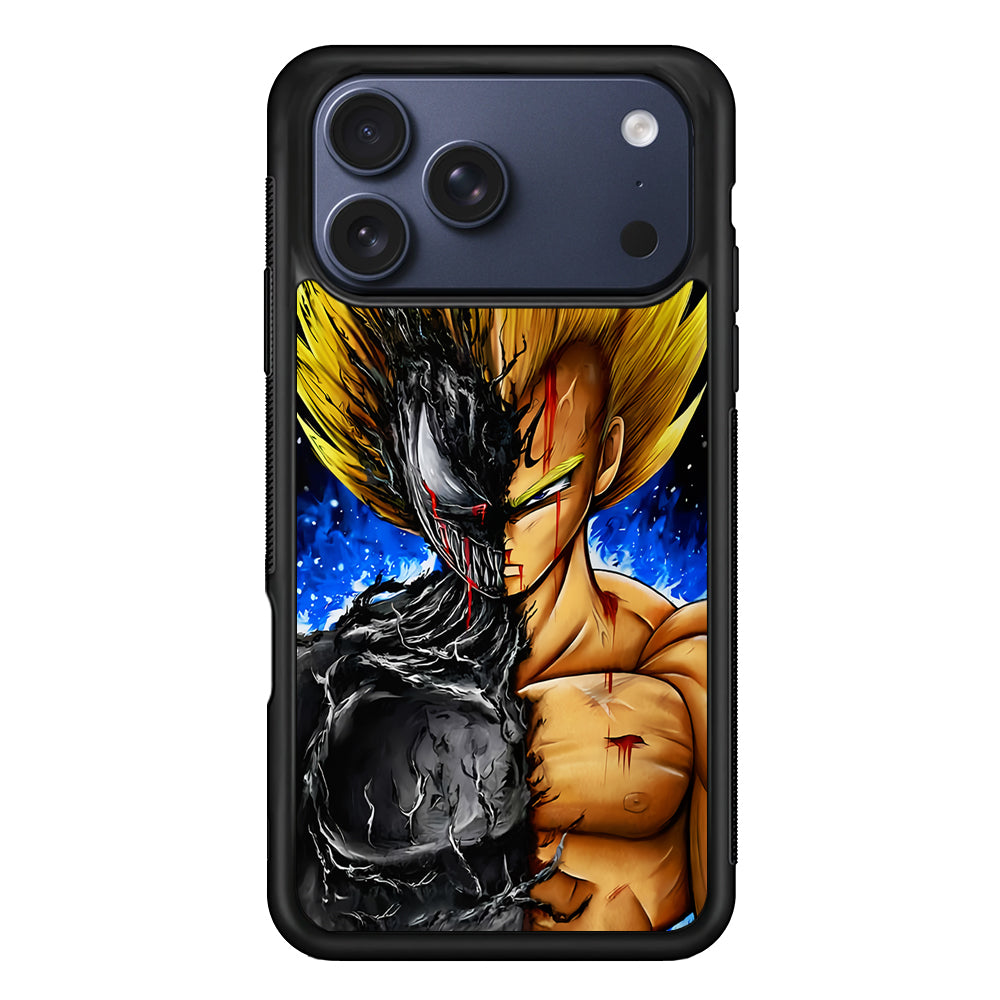Venom X Vegeta Fusion iPhone 17 Pro Max Case | Slim Protective Cover for iPhone 17 Pro Max