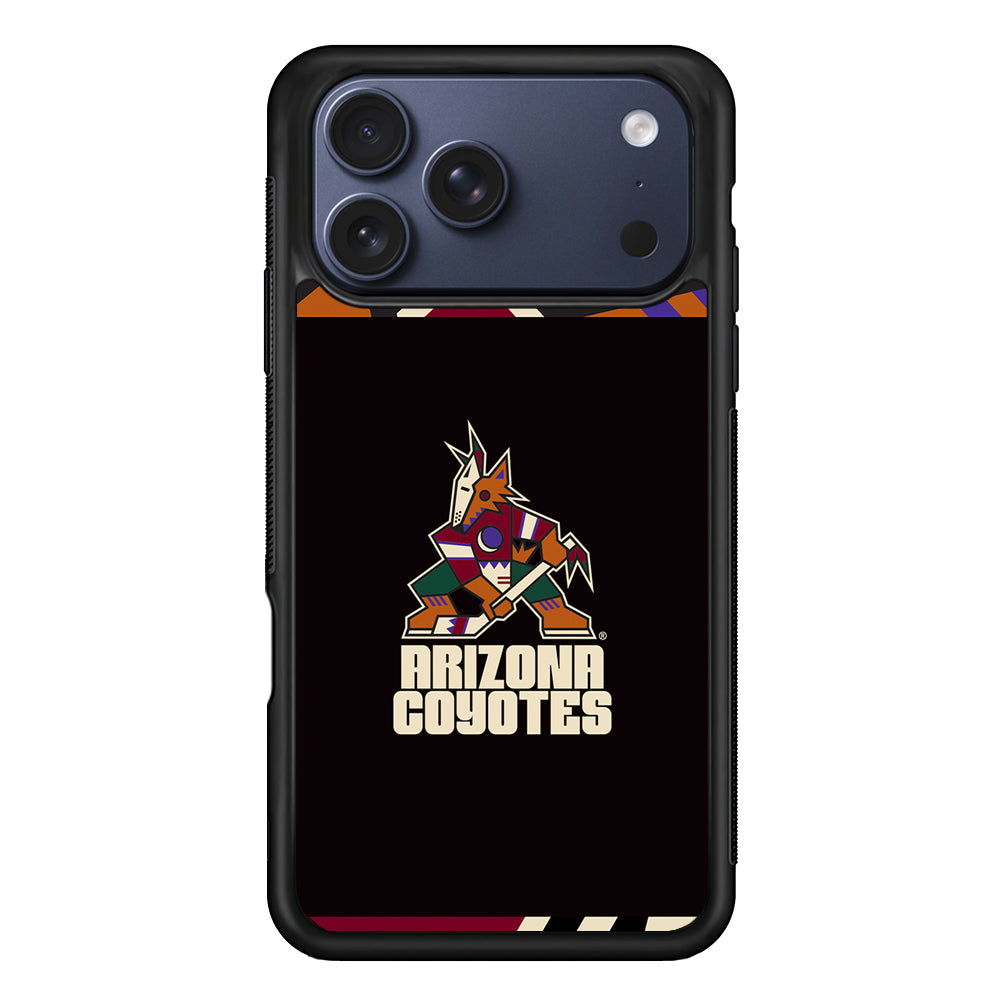 Arizona Coyotes Logo iPhone 17 Pro Max Case | Slim Protective Cover for iPhone 17 Pro Max