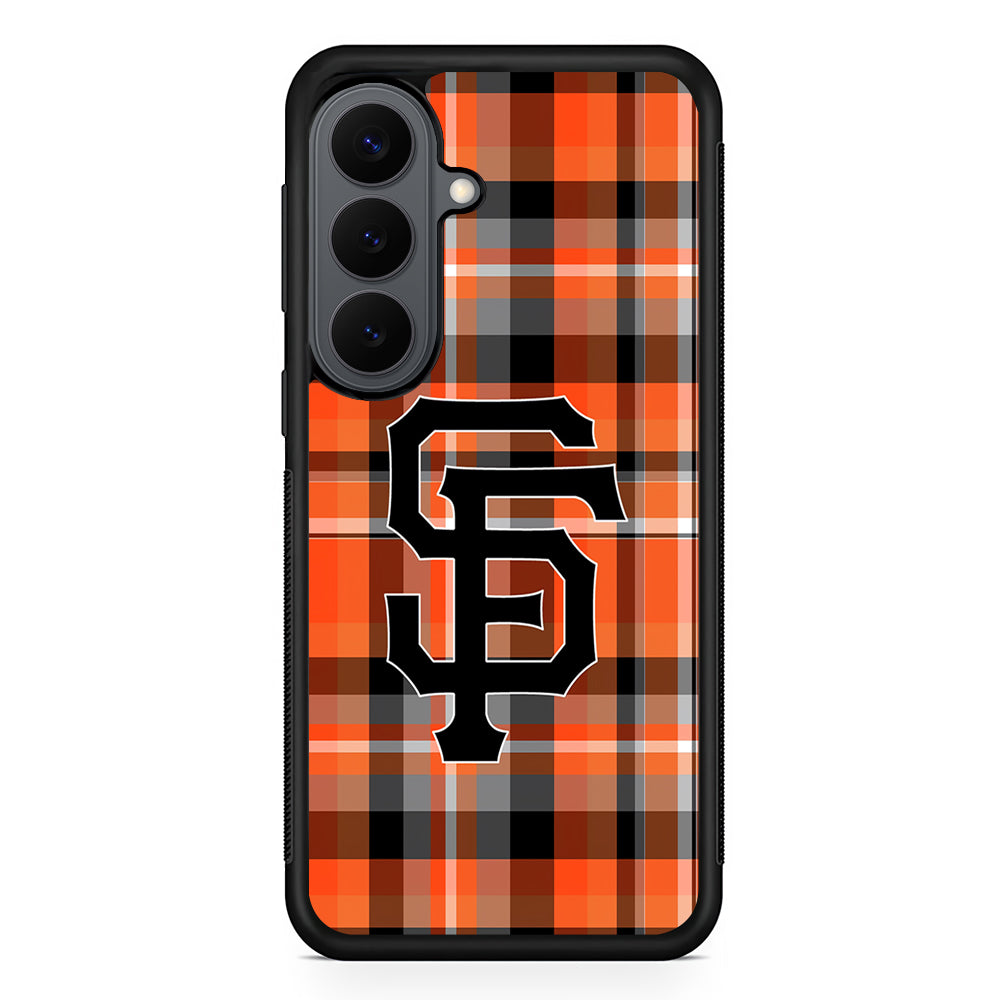 San Francisco Giants Pattern Samsung Galaxy S26 Plus Case | Slim Rubber Case for Samsung Galaxy S26 Plus