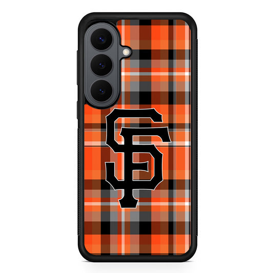 San Francisco Giants Pattern Samsung Galaxy S26 Plus Case | Slim Rubber Case for Samsung Galaxy S26 Plus