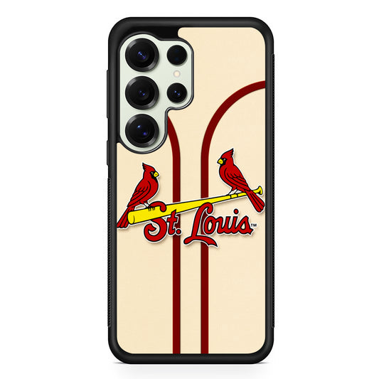 St. Louis Cardinals Jersey Samsung Galaxy S25 Ultra Case | Durable Rubber Case for Samsung Galaxy S25 Ultra