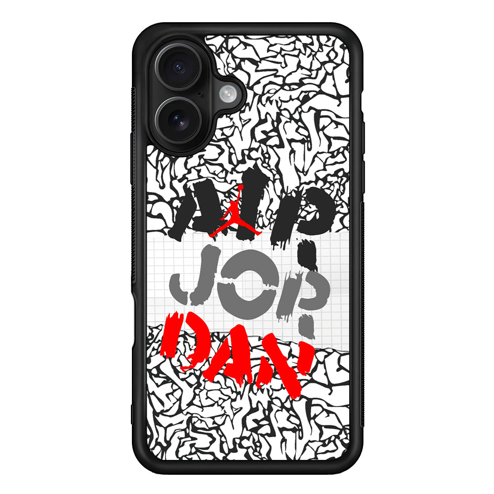 Air Jordan Drop The Paintbrush iPhone 16 Case - Oxvistore