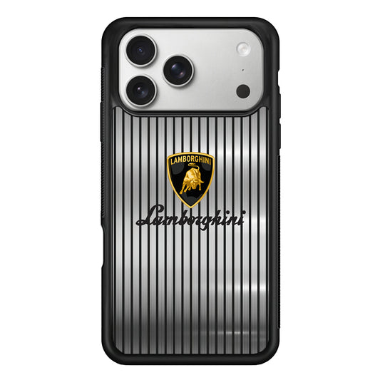 Lamborghini Luxury Curtains iPhone 17 Pro Case | Slim Protective Case for iPhone 17 Pro