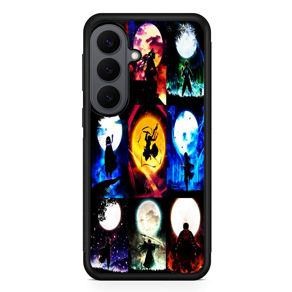 Demon Slayer Character Collage Samsung Galaxy S26 Plus Case | Slim Rubber Case for Samsung Galaxy S26 Plus