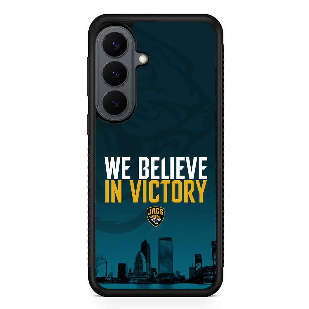 Jacksonville Jaguars Victory Samsung Galaxy S26 Plus Case | Slim Rubber Case for Samsung Galaxy S26 Plus