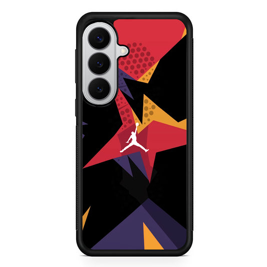 Air Jordan Silhouette of Footstep Samsung Galaxy S26 Case | Slim Samsung Galaxy S26 Rubber Case