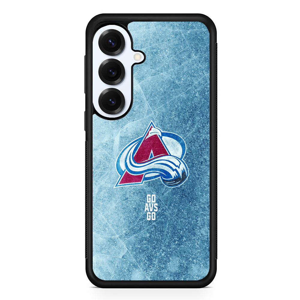 Colorado Avalanche Logo Samsung Galaxy S25 Plus Case | Slim Rubber Cover for Samsung Galaxy S25 Plus
