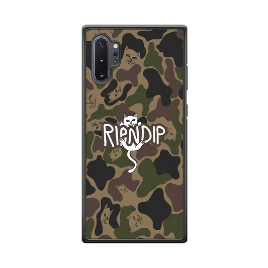 Rip N Dip Green Camo Samsung Galaxy Note 10 Plus Case | Slim Rubber Case for Samsung Galaxy Note 10 Plus
