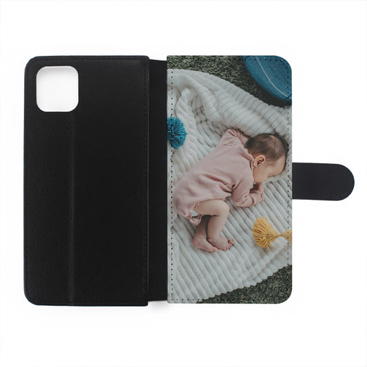 Personalized Custom Photo Flip Wallet Phone Case