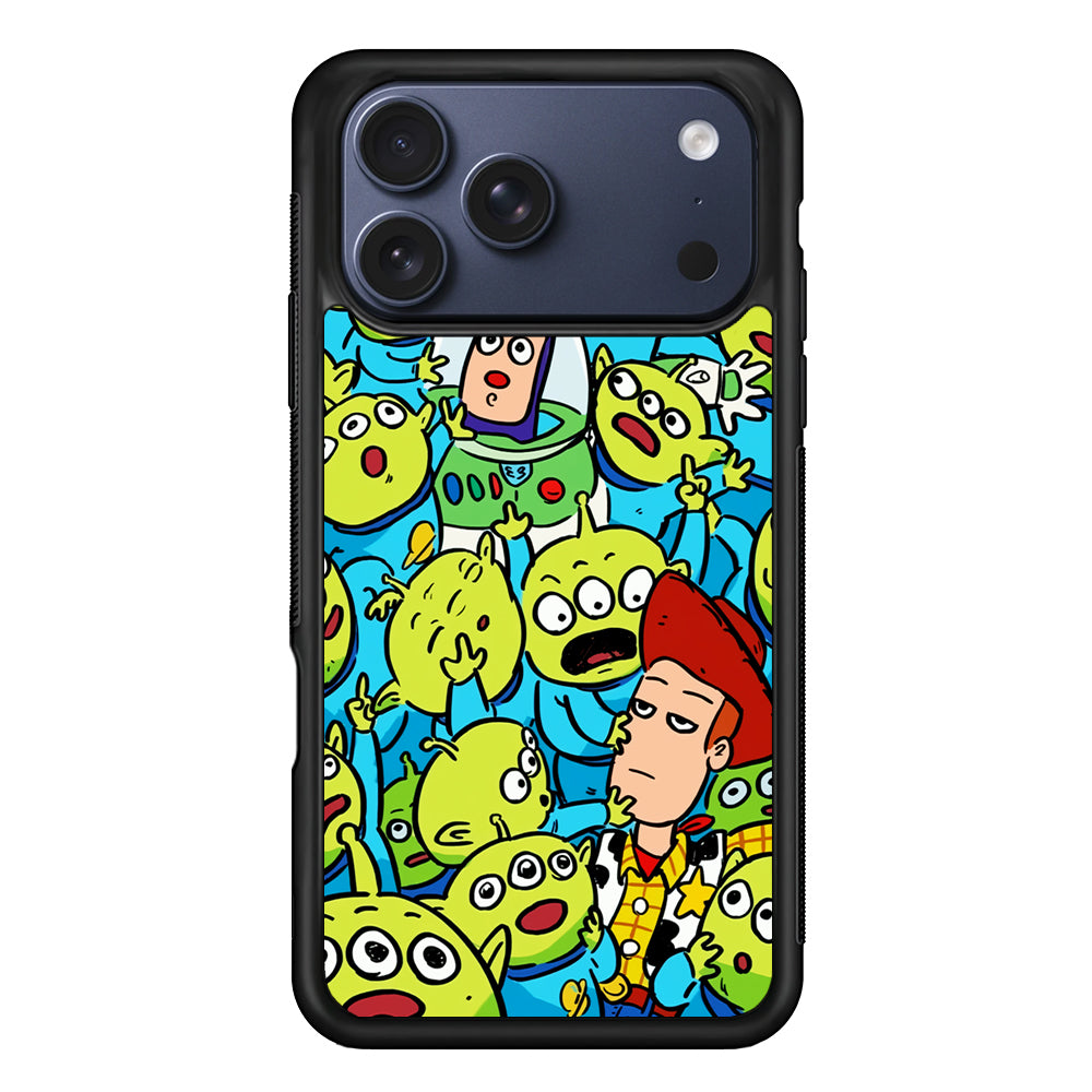 Toy Story and Aliens iPhone 17 Pro Max Case | Slim Protective Cover for iPhone 17 Pro Max