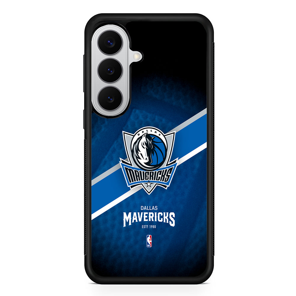 Dallas Mavericks Logo Samsung Galaxy S26 Case | Protective Rubber Cover