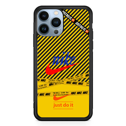 Nike Early Warning System 2D Rubber Phone Case | Slim Protective Phone Case