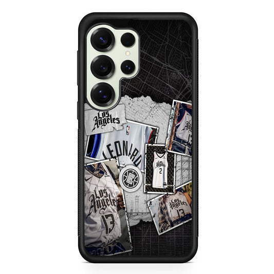 LA Clippers Jersey Samsung Galaxy S25 Ultra Case | Durable Rubber Case for Samsung Galaxy S25 Ultra