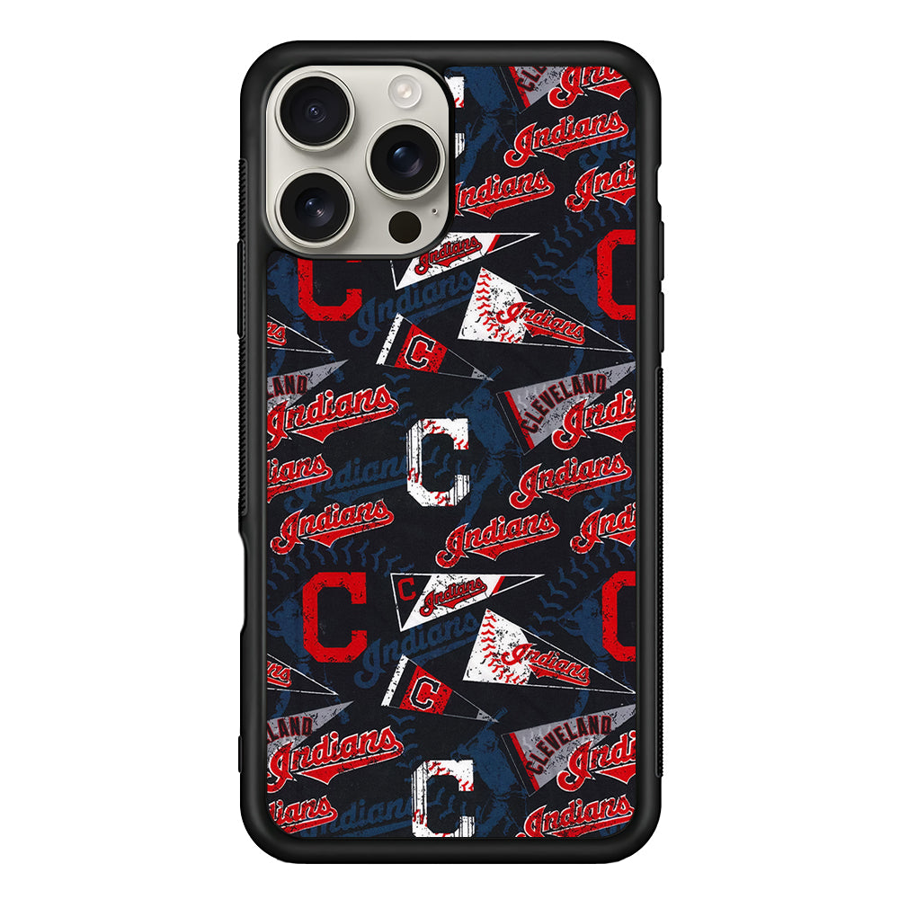 Cleveland Guardians Pattern iPhone 16 Pro Max Case | Stylish Protective Case for iPhone 16 Pro Max