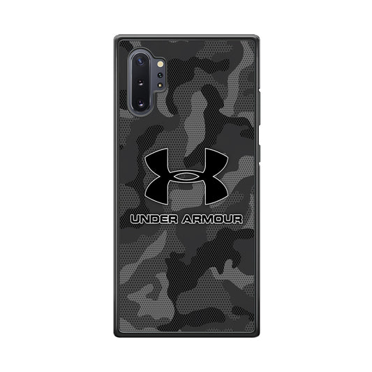 Under Armour Black Camo Samsung Galaxy Note 10 Plus Case | Slim Rubber Case for Samsung Galaxy Note 10 Plus
