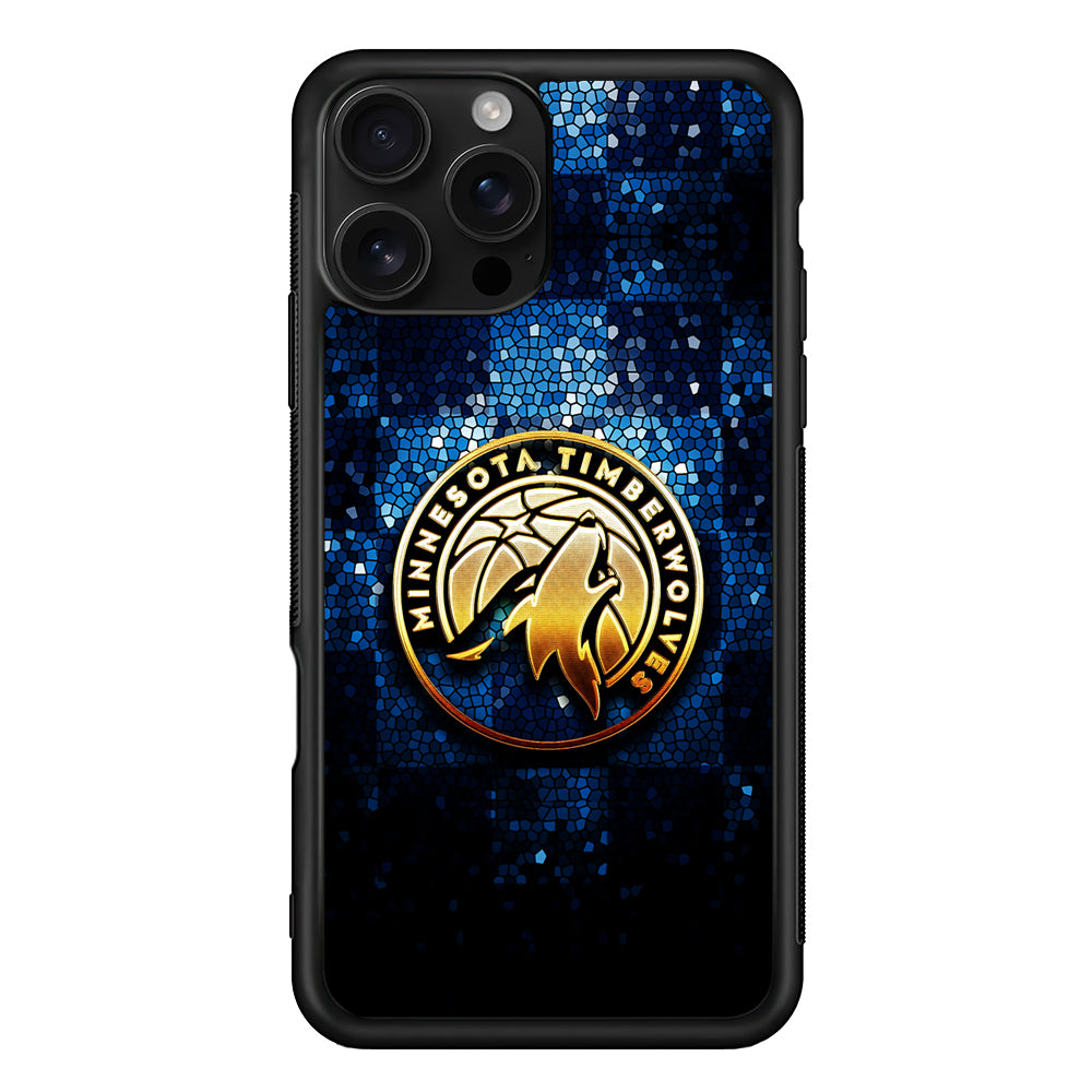 Minnesota Timberwolves Gold iPhone 16 Pro Case | Durable Protective Case for iPhone 16 Pro