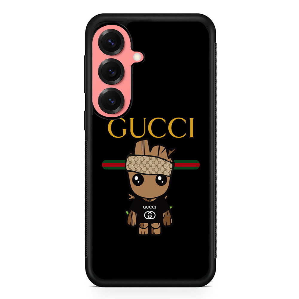Gucci Groot Dope Samsung Galaxy S25 Case | Slim Rubber Case for Samsung Galaxy S25