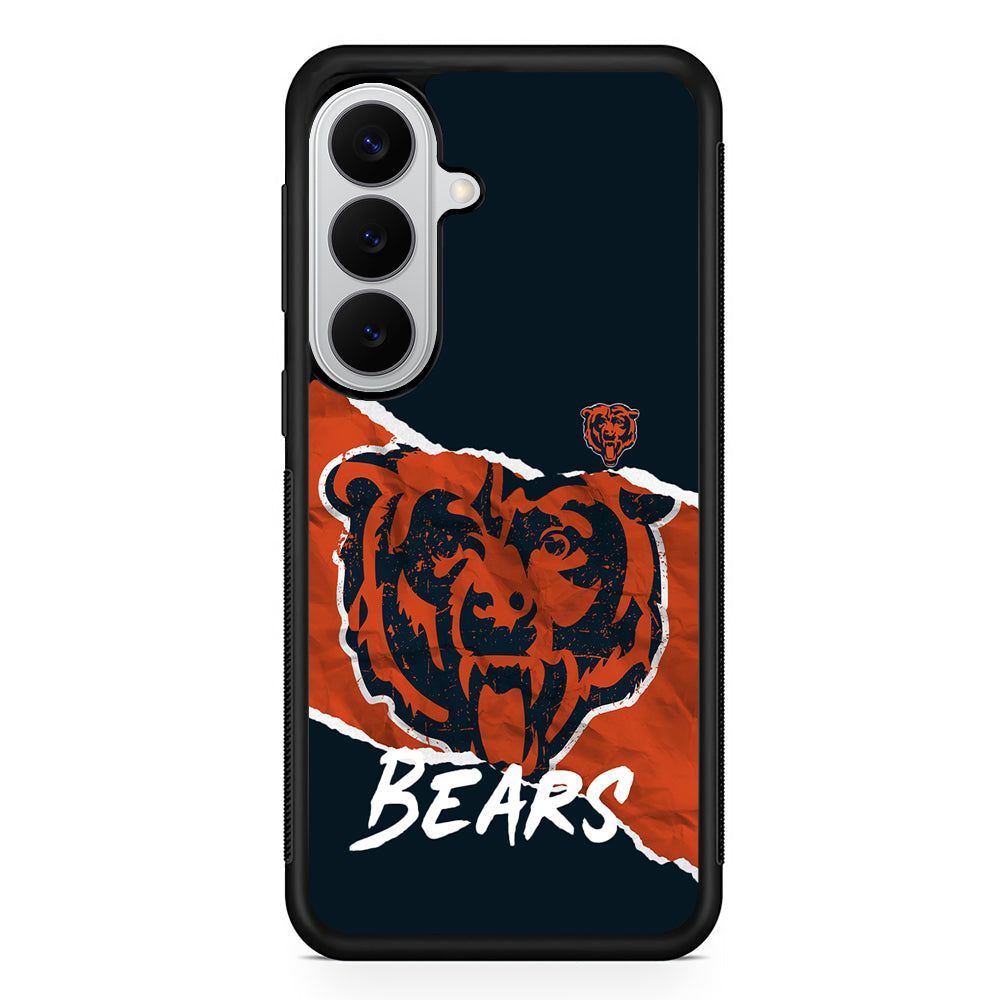 Chicago Bears Logo Samsung Galaxy S26 Case | Protective Rubber Cover