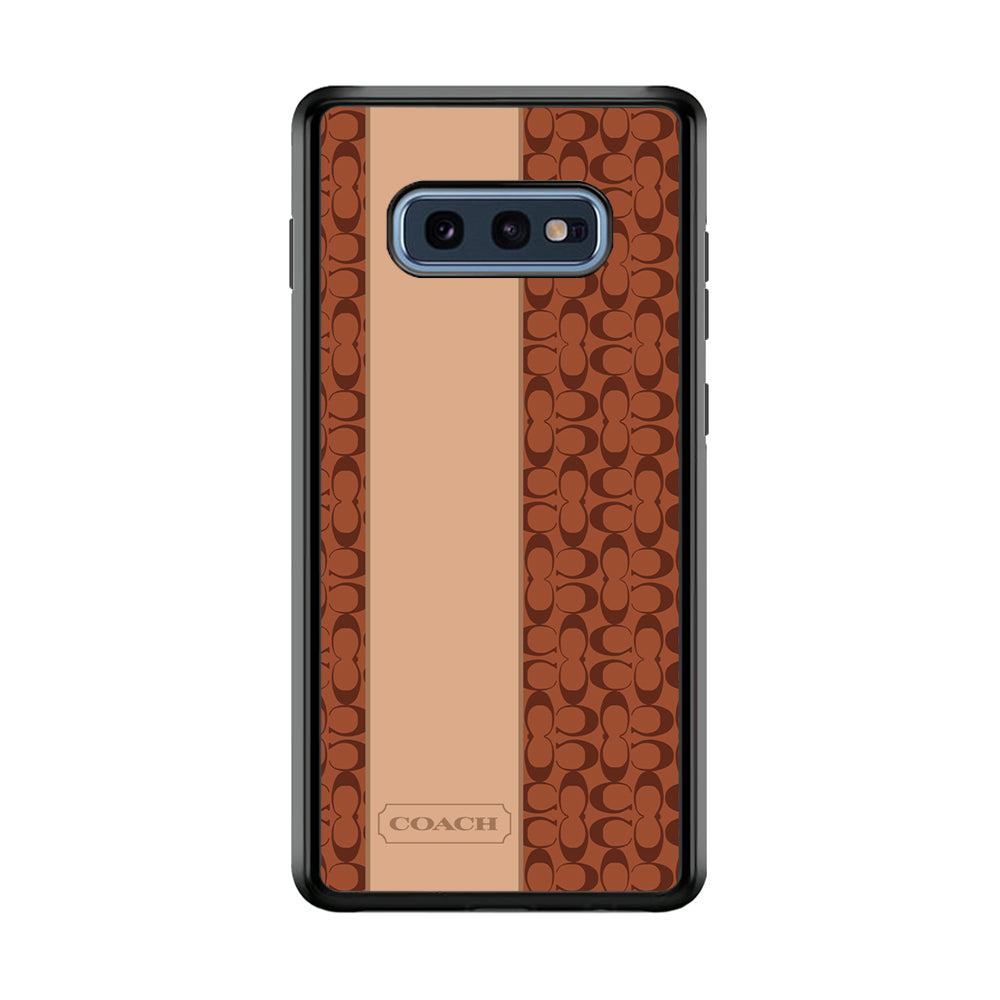 Coach Grand Line Samsung Galaxy S10E Case | Slim Rubber Case for Samsung Galaxy S10E