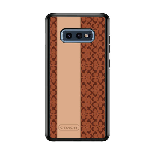 Coach Grand Line Samsung Galaxy S10E Case | Slim Rubber Case for Samsung Galaxy S10E