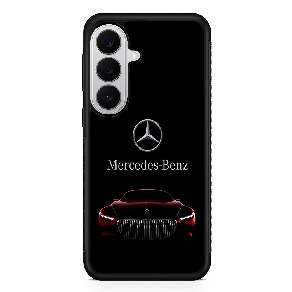 Mercedes-Benz Red Dark Aesthetic Samsung Galaxy S26 Case | Slim Rubber Case for Samsung Galaxy S26