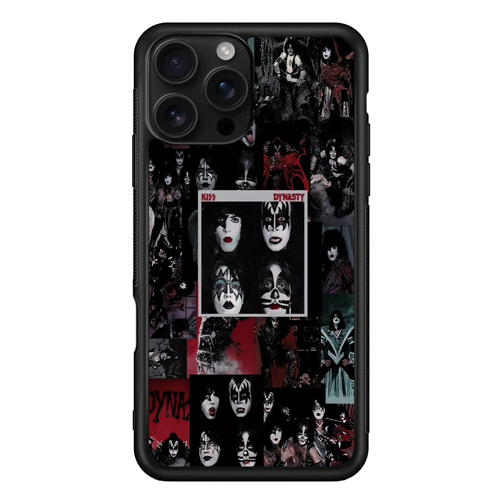 Rock Bands KISS Aesthetic iPhone 16 Pro Case | Durable Protective Case for iPhone 16 Pro