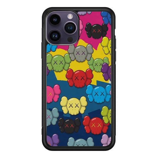 Kaws Pop Parade iPhone 14 Pro Max Case | Slim Rubber Case for iPhone 14 Pro Max