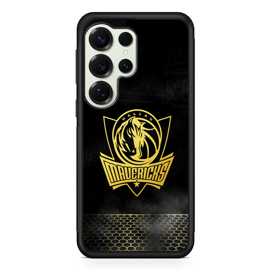 Dallas Mavericks Gold Samsung Galaxy S25 Ultra Case | Durable Rubber Case for Samsung Galaxy S25 Ultra